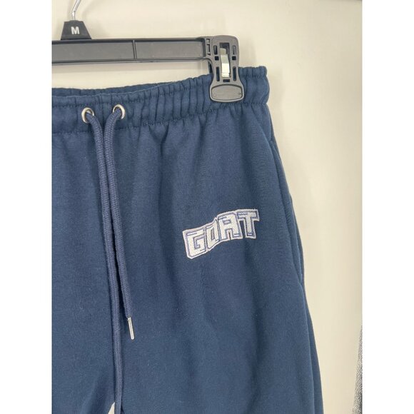 Sneakgallery Unisex Sweatsuit Size Medium GOAT Blue Hoodie and Sweatpants Fleece - Picture 4 of 5
